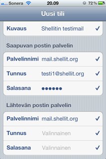gmail saapuvan postin palvelin tunnus iphone 8